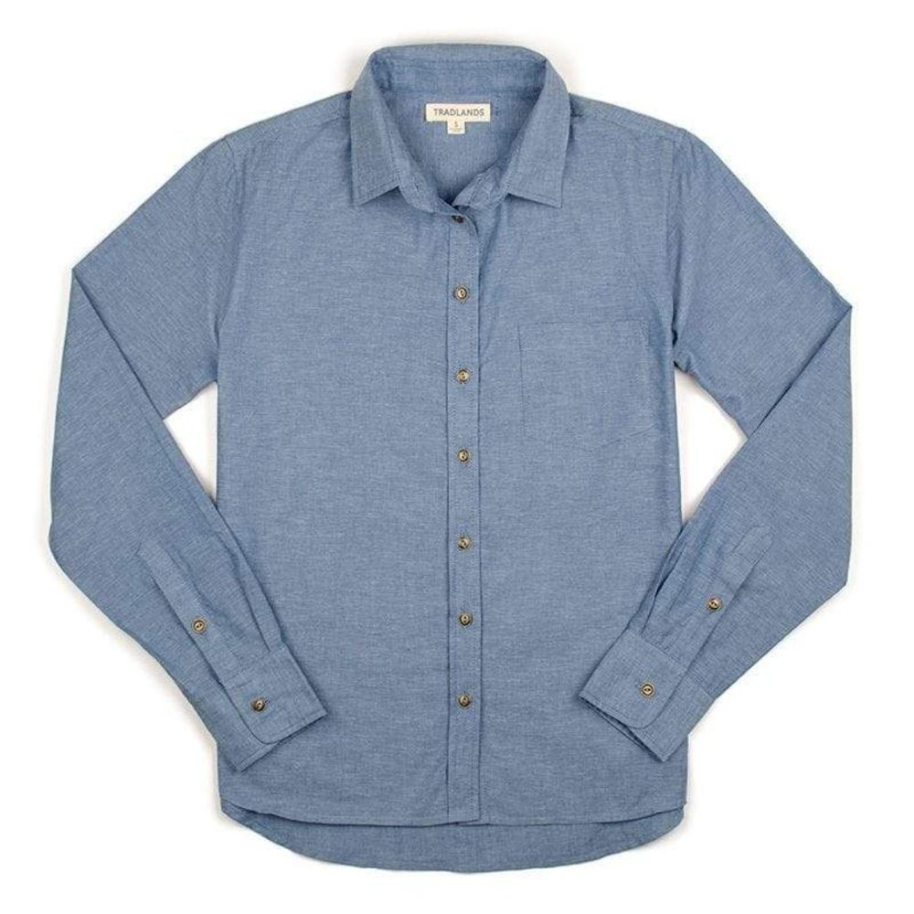 Tradlands Chambray Button-Down Shirt - Picture 3 of 3